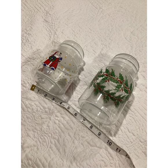 Vintage Set of Two Christmas Candy / Cookie Jars - Picture 6 of 7